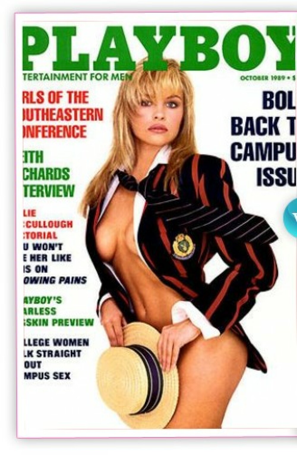 Pamela Anderson, a 13-a oara pe coperta Playboy! Cam imbracata.Galerie foto - Imaginea 10