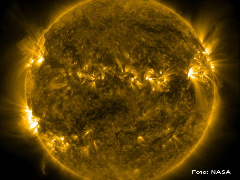 NASA publica imagini exceptionale ale Soarelui, realizate cu ultraviolete si Raze-X. GALERIE FOTO - Imaginea 4
