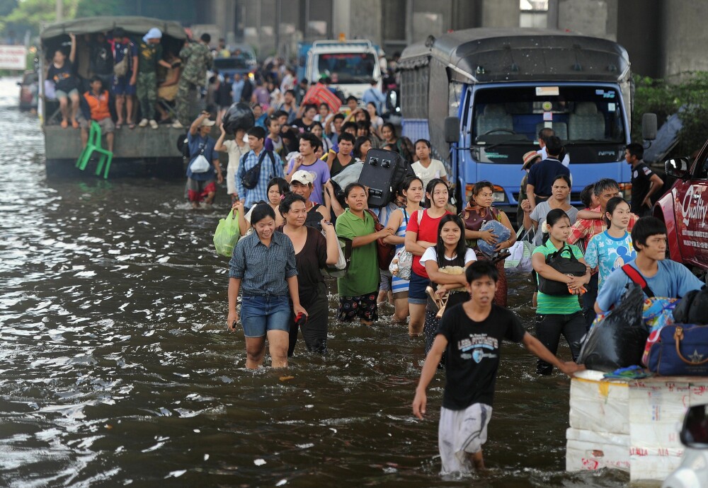 Alerta maxima in Thailanda: tara e sub ape. Vietile a 12 milioane de oameni, in pericol. FOTO - Imaginea 1