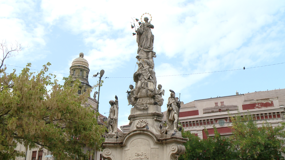 Monumentul Ciumei si Monumentul Sfantului Nepomuk din Timisoara vor fi iluminate artistic - Imaginea 3