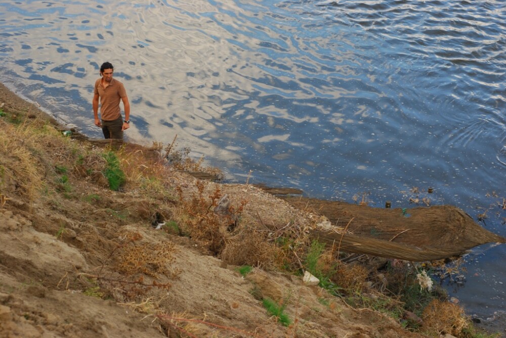 Apele scazute ale Muresului au scos la iveala o ambarcatiune scufundata de secole - Imaginea 2