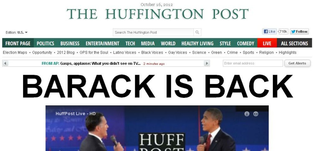 Obama-ofensiv,Romney-evaziv.Cea de-a doua dezbatere pentru Casa Alba,dominata de actualul presedinte - Imaginea 2