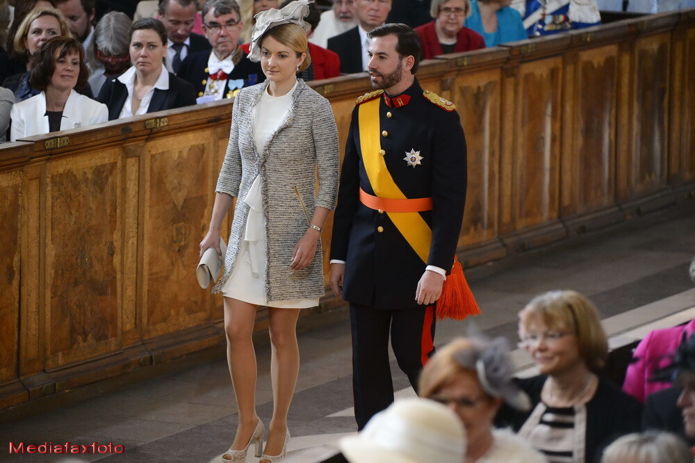 Luxemburg, centrul regalitatii pentru o zi. Ultimul print mostenitor din Europa s-a casatorit. FOTO - Imaginea 10