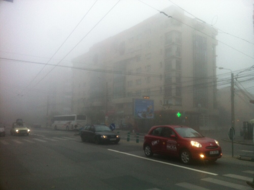 Avertizare de ceata in judetele Timis, Arad, Bihor, Caras-Severin si Hunedoara - Imaginea 1