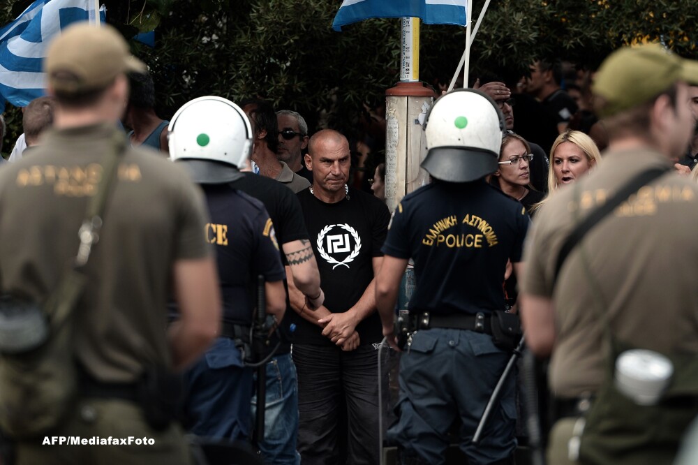Grecia continua actiunea de reducere la tacere a partidului neonazist. Liderul Zorii Aurii, arestat - Imaginea 2