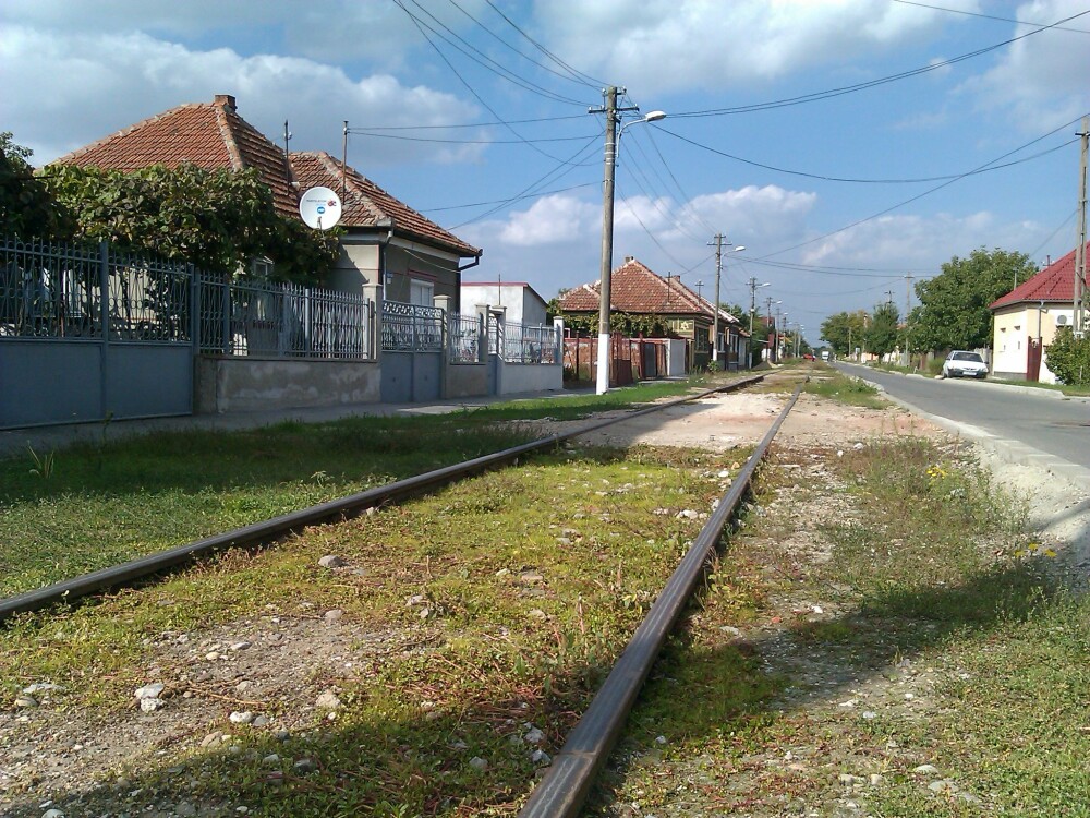 Ar vrea tramvai, dar prin fata caselor le trece trenul. Necazul unor familii de pe o strada din Arad - Imaginea 3