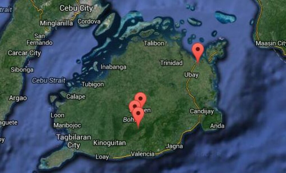 CUTREMUR cu magnitudinea de 7,2 grade in Filipine. Cel putin 73 de persoane au murit. VIDEO - Imaginea 1