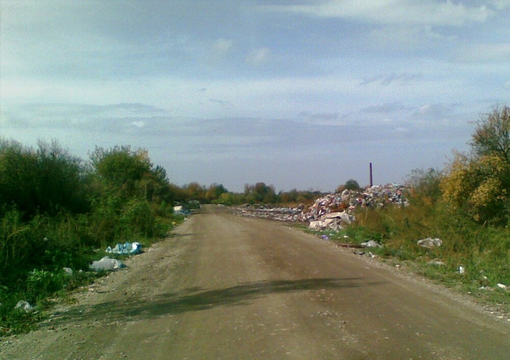 Razboiul gunoaielor intre primarii. In ce hal a ajuns sa arate un drum din Arad, in cateva luni.FOTO - Imaginea 6