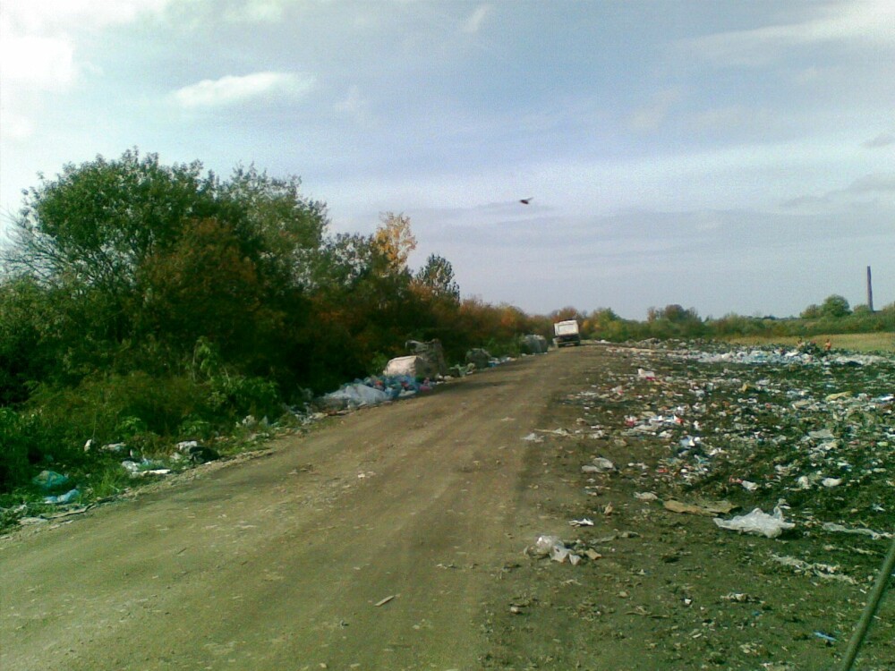 Razboiul gunoaielor intre primarii. In ce hal a ajuns sa arate un drum din Arad, in cateva luni.FOTO - Imaginea 7