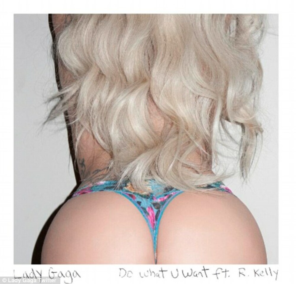 Lady GaGa si-a incantat fanii pe Twitter cu imaginea de promovare a noului ei single. FOTO - Imaginea 1
