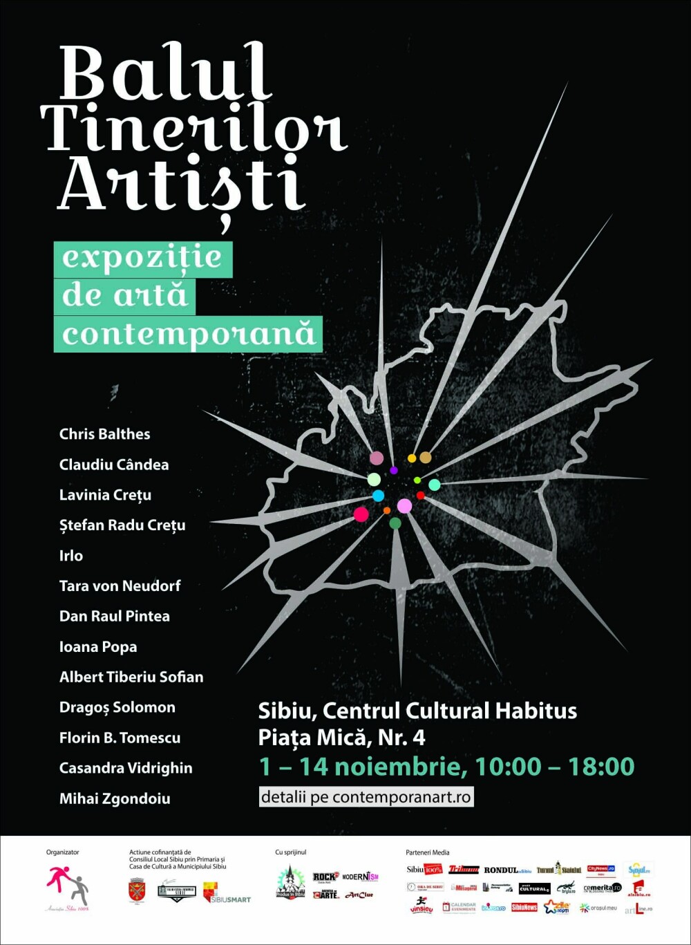 Arta contemporana produsa in Sibiu. Tinerii artisti au ocazia sa-si promoveze talentul - Imaginea 1