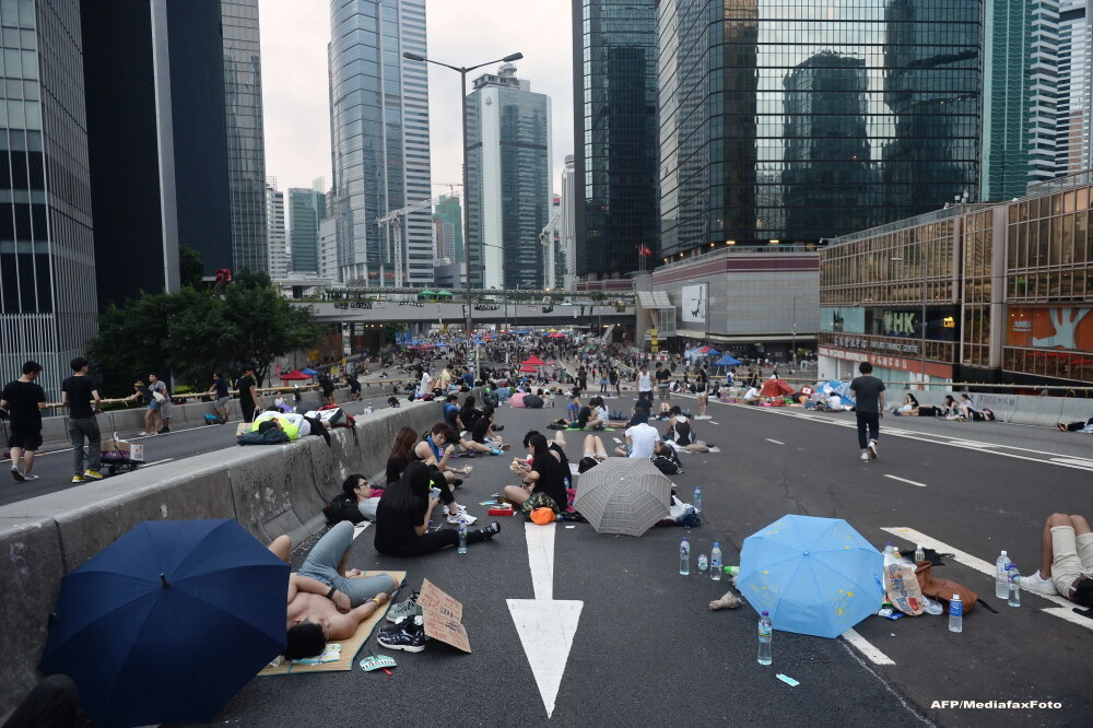 Protestele de la Hong Kong genereaza manifestatii in toata lumea. China a arestat zeci de sustinatori - Imaginea 2