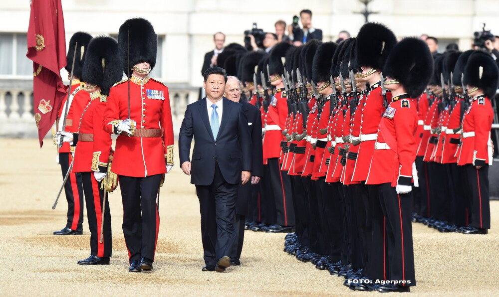 Vizita presedintelui Chinei in Marea Britanie, intr-o GALERIE FOTO cu cele mai bune imagini. De ce este foarte importanta - Imaginea 15