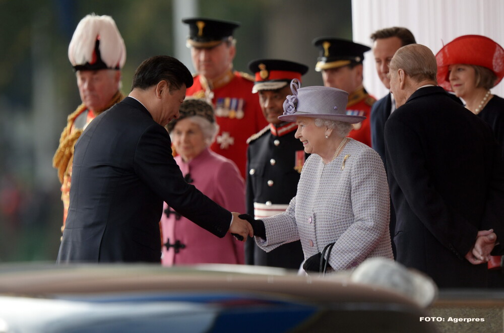 Vizita presedintelui Chinei in Marea Britanie, intr-o GALERIE FOTO cu cele mai bune imagini. De ce este foarte importanta - Imaginea 17