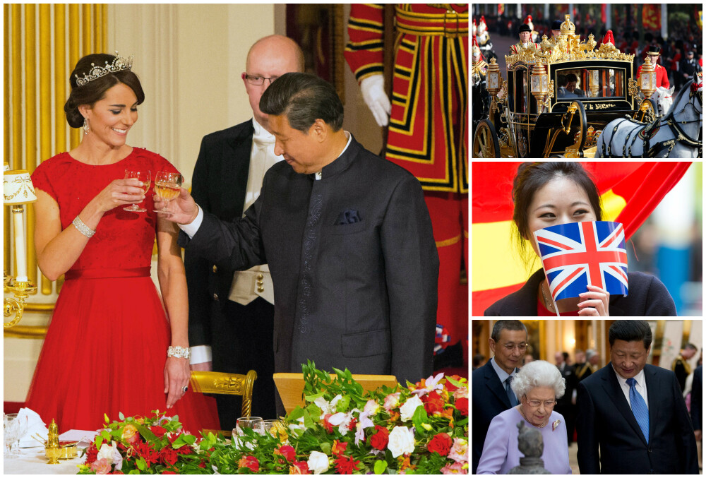 Vizita presedintelui Chinei in Marea Britanie, intr-o GALERIE FOTO cu cele mai bune imagini. De ce este foarte importanta - Imaginea 18