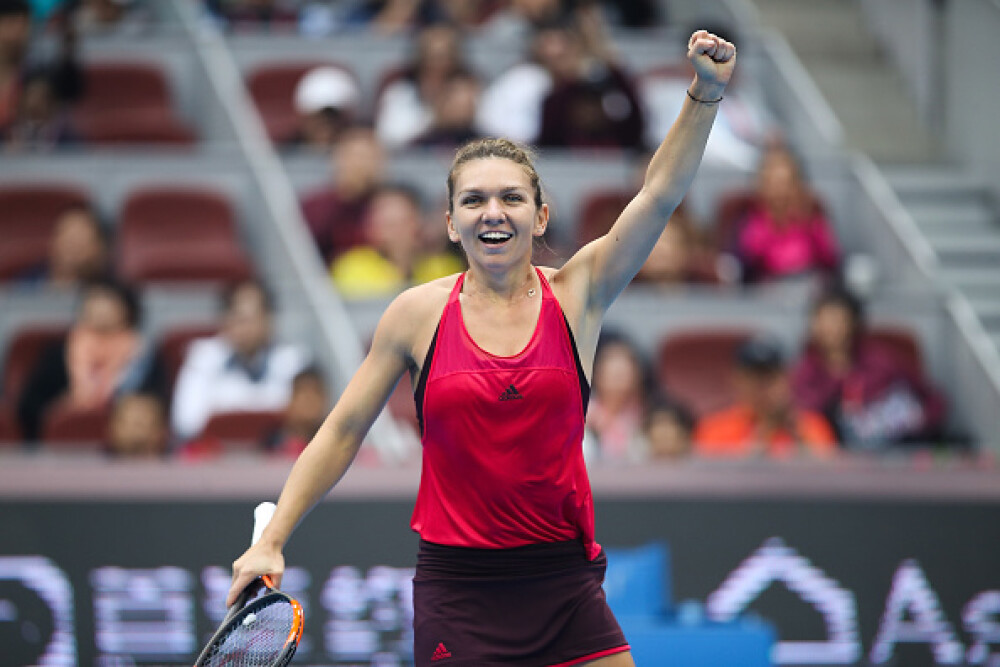 Simona Halep performanță istorică E prima dată când plâng pe teren Stirileprotv ro