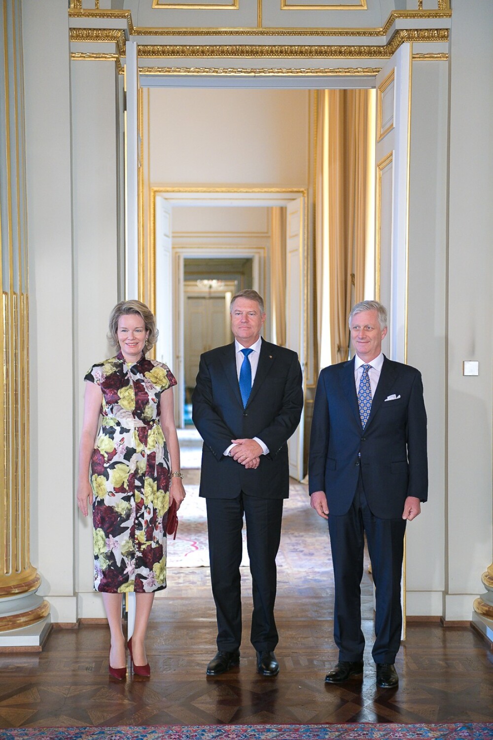 Klaus Iohannis a fost primit la Palatul Regal din Bruxelles de regele Philippe - Imaginea 3