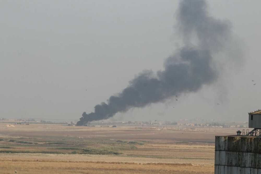 Panică în Siria după lansarea ofensivei militare turce. Sute de oameni își părăsesc casele - Imaginea 15