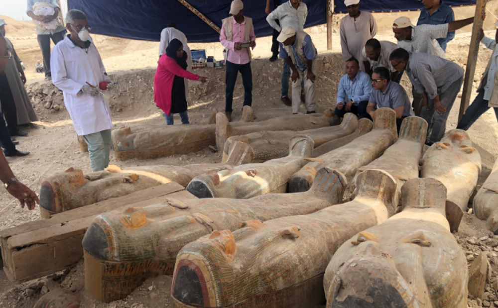 Peste 20 de sarcofage sigilate, descoperite în Egipt. Ce s-ar putea găsi în ele - Imaginea 4