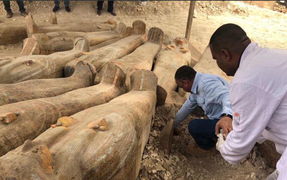 Peste 20 de sarcofage sigilate, descoperite în Egipt. Ce s-ar putea găsi în ele - Imaginea 5