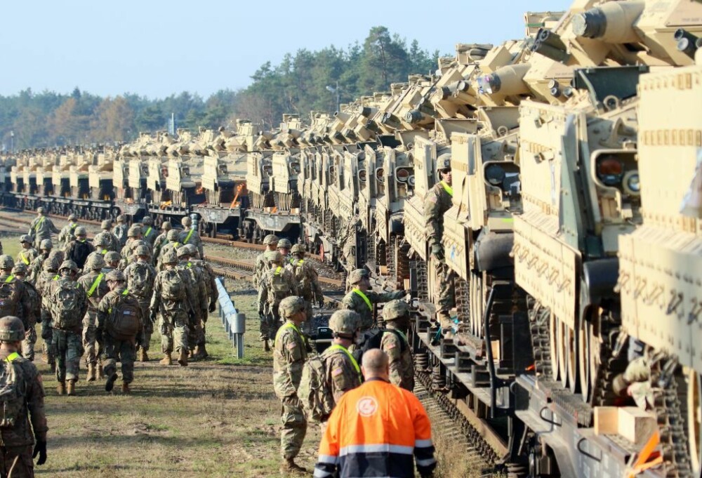 Desfășurare de forțe la granița cu Rusia: 