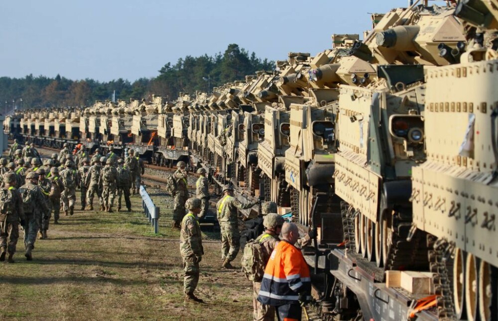 Desfășurare de forțe la granița cu Rusia: 