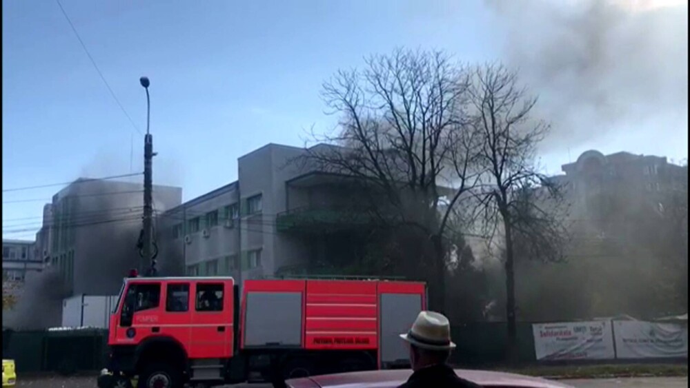 Incendiu la Spitalul de Boli Infecţioase Constanţa. Șapte pacienți au decedat. VIDEO - Imaginea 2