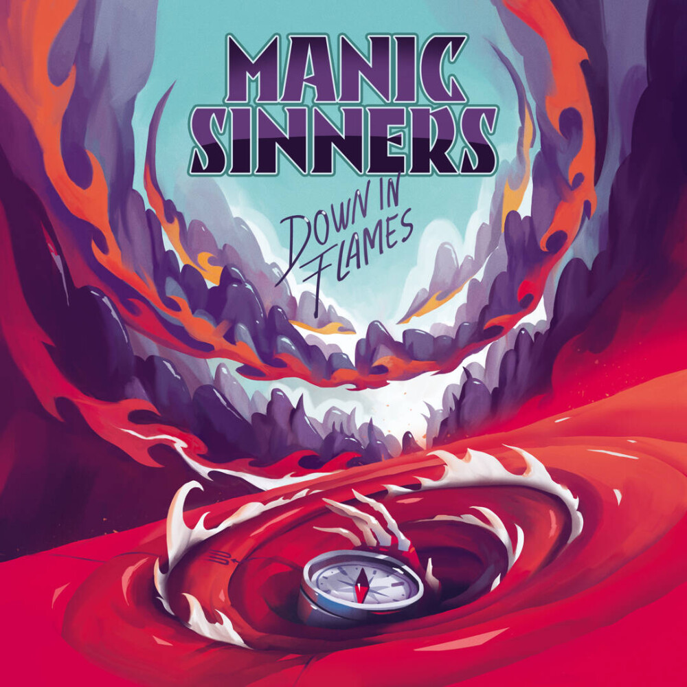 Manic Sinners, prima trupă din România care a semnat cu Frontiers Music, a lansat primul single:“Down in Flames“ - Imaginea 2