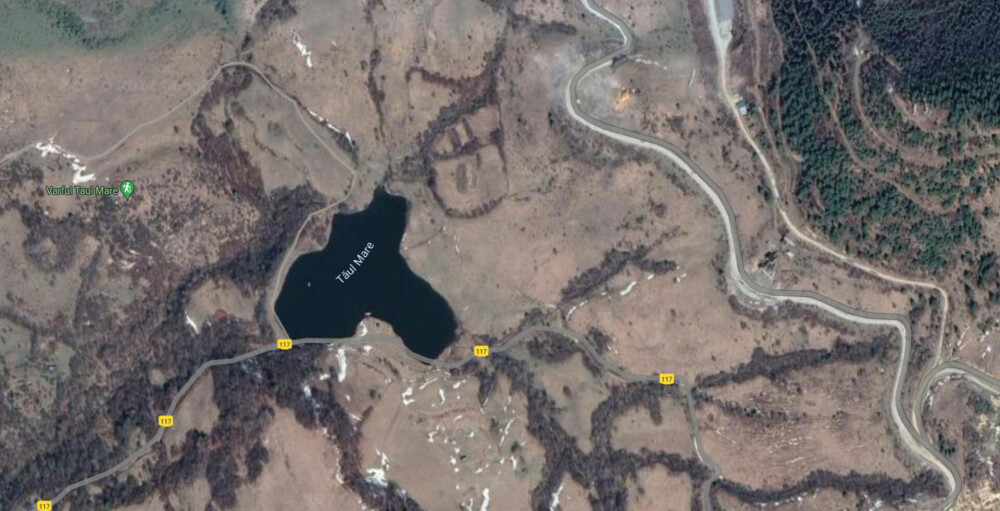 Cum arată lacul Tăul Mare, în formă de inimă, al cărui baraj s-a fisurat GALERIE FOTO - Imaginea 6
