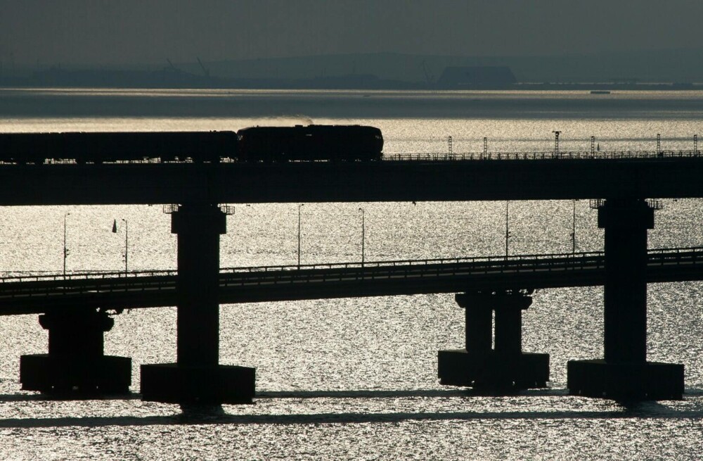 Podul Kerch, punct strategic pentru Rusia și un simbol al anexării Crimeei | GALERIE FOTO - Imaginea 6