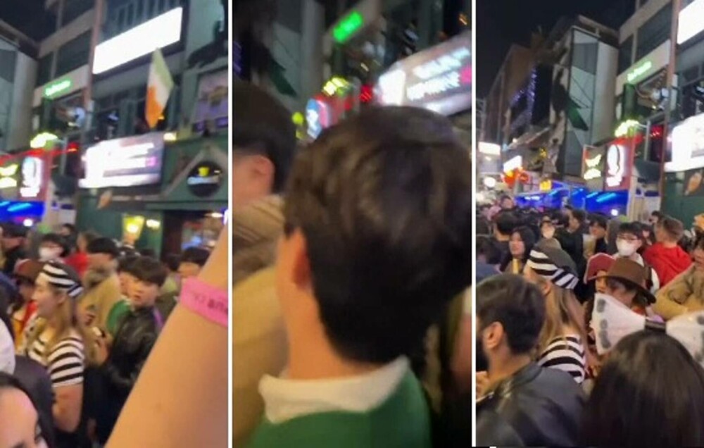 Momentul în care are loc busculada de la petrecerea de Halloween, în Seul. Peste 150 de persoane au murit VIDEO - Imaginea 18