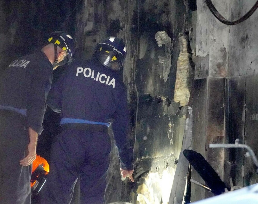 Patru morți și nouă răniți, în urma unui incendiu violent, în Spania. Autoritățile au decretat trei zile de doliu | FOTO - Imaginea 1