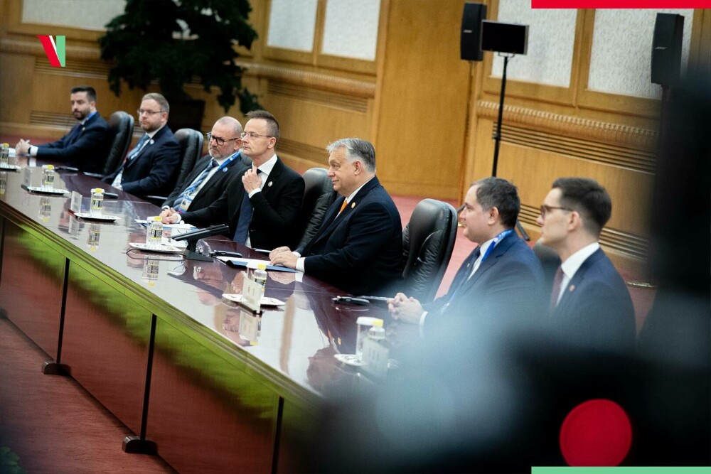 Viktor Orban s-a întâlnit cu Putin în China: ”Este crucial pentru Europa!”. Ce i-a spus președintele rus FOTO & VIDEO - Imaginea 5