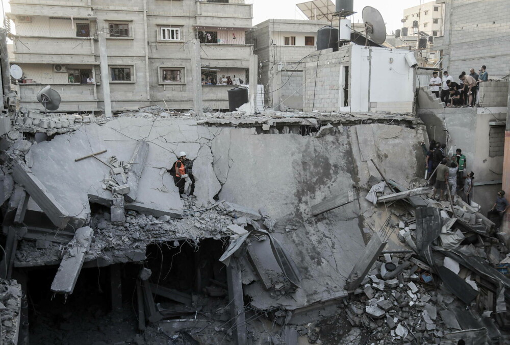 Peste 430 de persoane au murit în doar 24 de ore în Gaza. Bilanţul total începând cu 7 octombrie a trecut de 5.000 de morţi - Imaginea 10