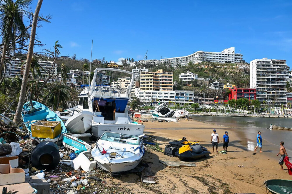 Aproape 100 de persoane au murit sau au dispărut în Acapulco, după uraganul Otis - Imaginea 3