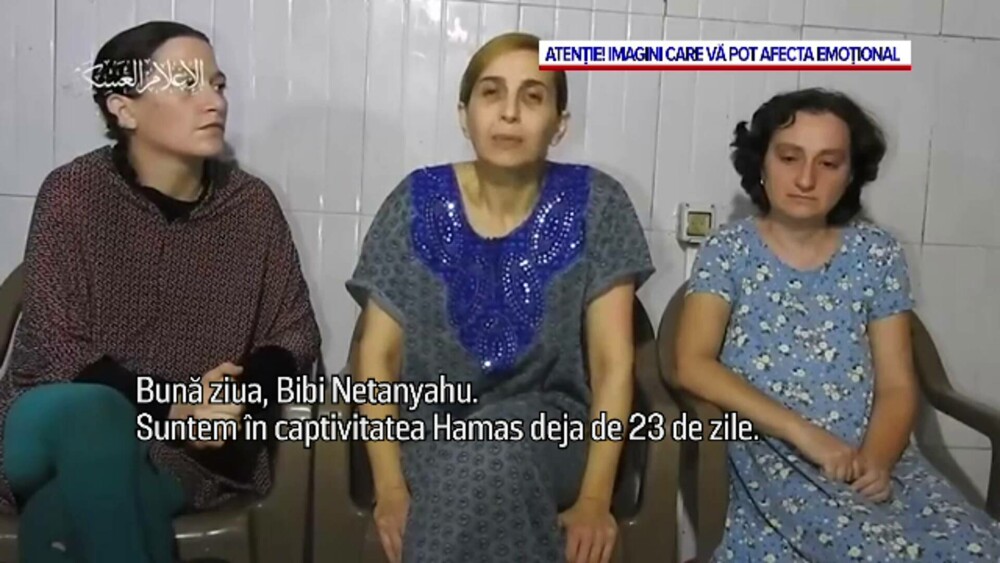 Cum a reacționat familia femeii de origine română ținută ostatică de Hamas, după mesajul video: „Vă vom aduce acasă, Amin!” - Imaginea 1