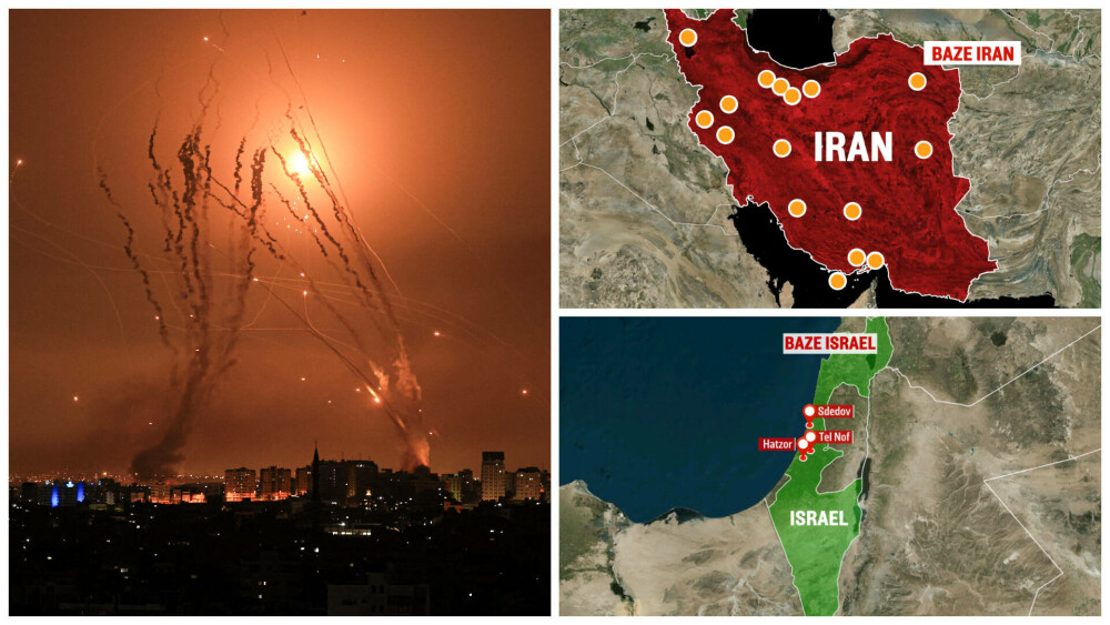 Iranul a lansat circa 200 de rachete asupra Israelului. Teheranul confirmă ofensiva: „Îi vom lovi mai puternic”. Reacția SUA - Imaginea 9