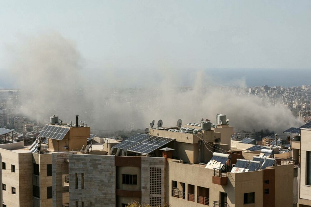 Israelul continuă bombardamentele în Liban. Cum arată acum Beirutul. GALERIE FOTO - Imaginea 18