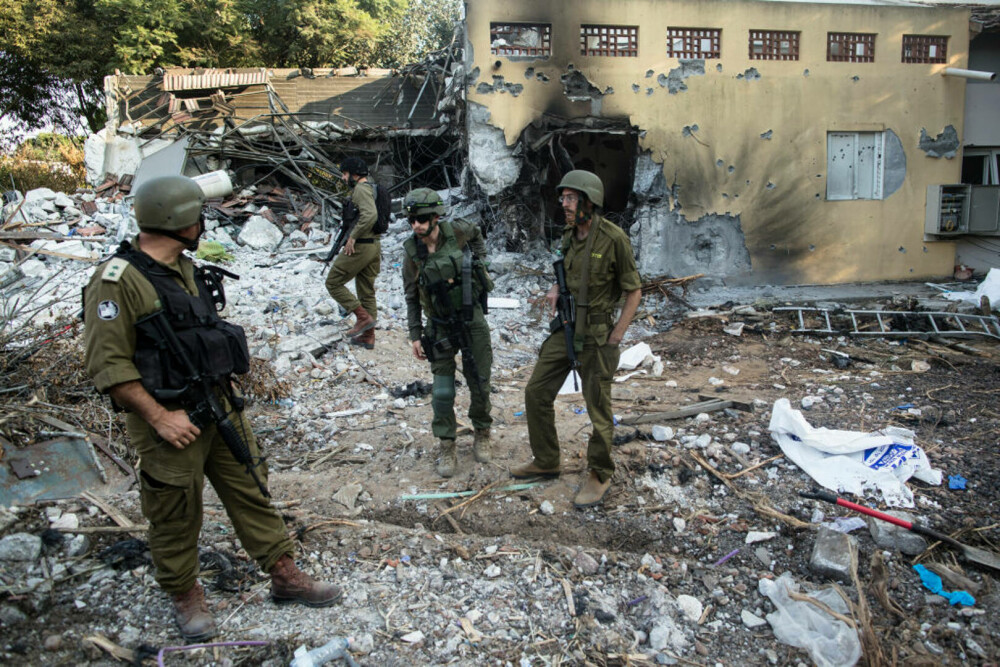 Un an de război în Gaza, în imagini. Greşelile Mossadului au făcut posibilă ziua de 7 octombrie | GALERIE FOTO - Imaginea 20