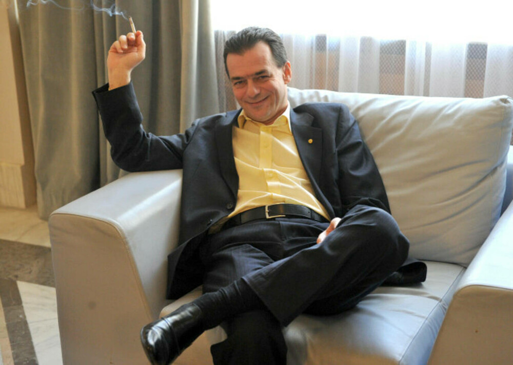 Ludovic Orban e fumător înrăit