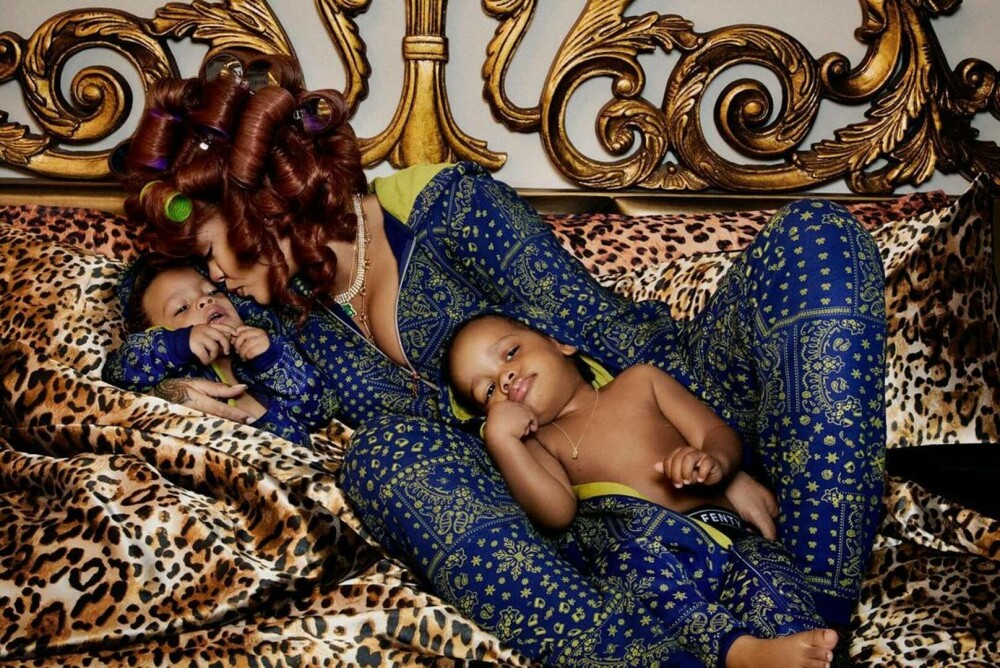 Rihanna, fotografii de familie emoționante. Cum arată RZA și Riot, cei doi fii ai săi. FOTO - Imaginea 1