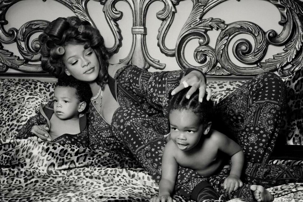 Rihanna, fotografii de familie emoționante. Cum arată RZA și Riot, cei doi fii ai săi. FOTO - Imaginea 2