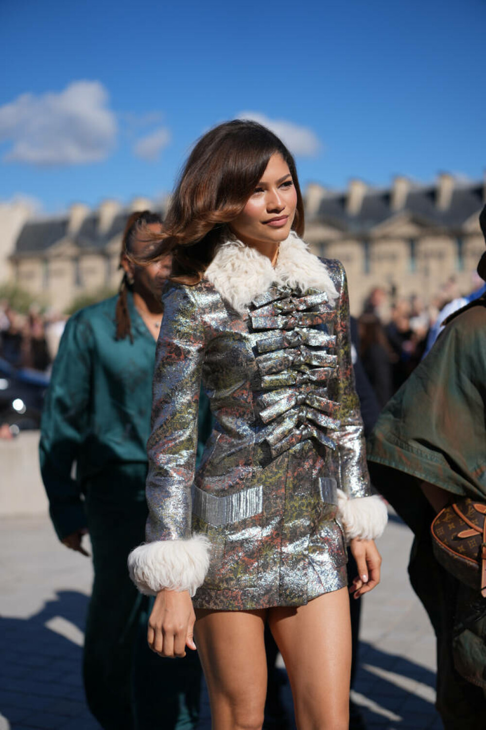 Zendaya, apariție îndrăzneață la Săptămâna Modei de la Paris. Ținuta spectaculoasă pe care a purtat-o. GALERIE FOTO - Imaginea 23