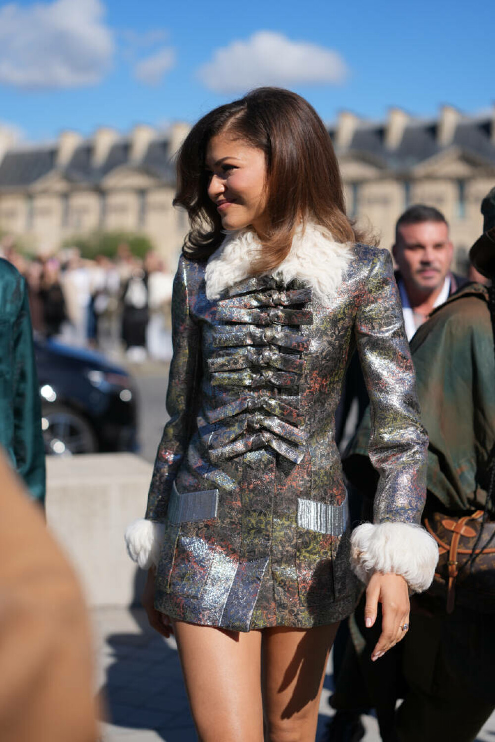 Zendaya, apariție îndrăzneață la Săptămâna Modei de la Paris. Ținuta spectaculoasă pe care a purtat-o. GALERIE FOTO - Imaginea 29
