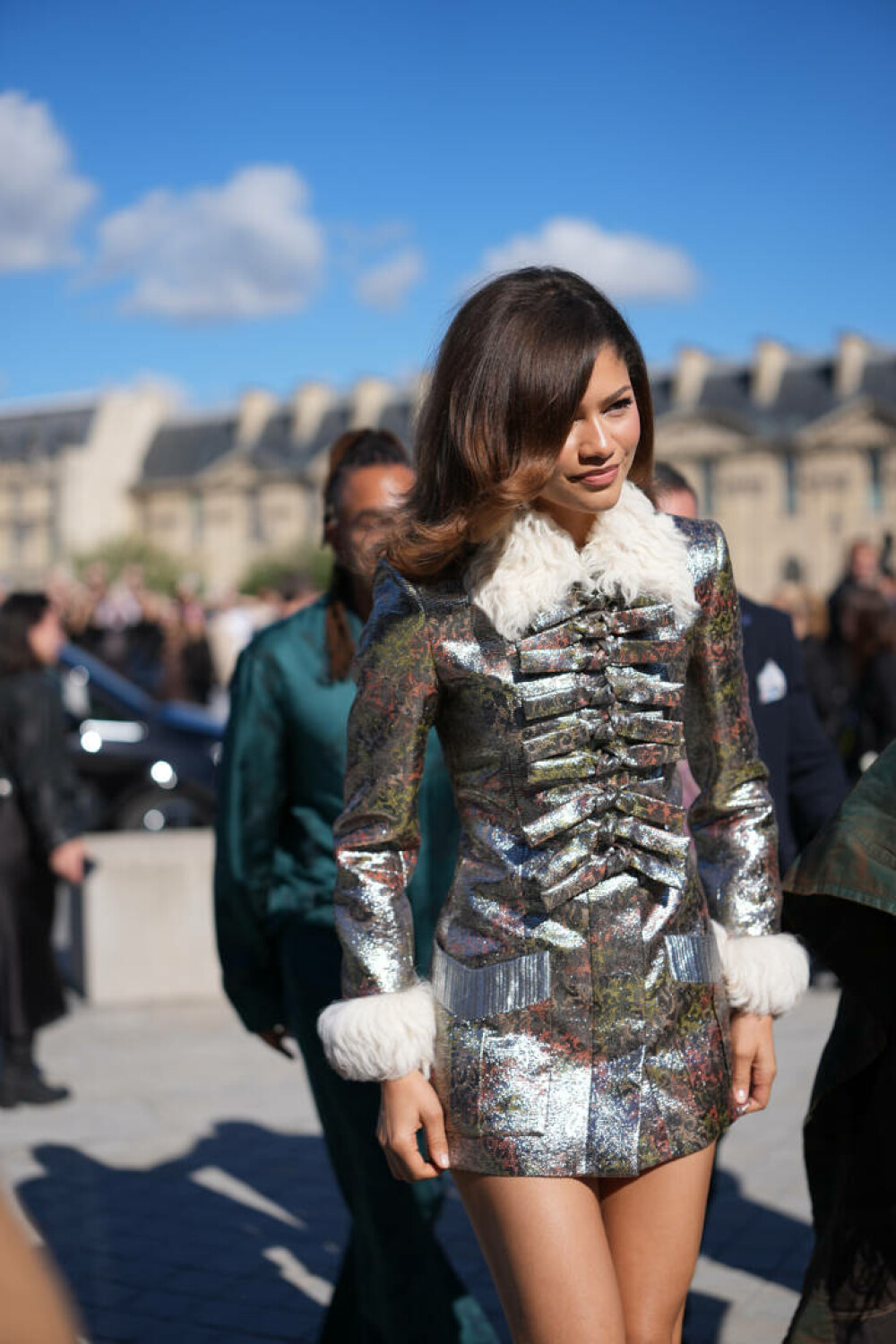 Zendaya, apariție îndrăzneață la Săptămâna Modei de la Paris. Ținuta spectaculoasă pe care a purtat-o. GALERIE FOTO - Imaginea 31
