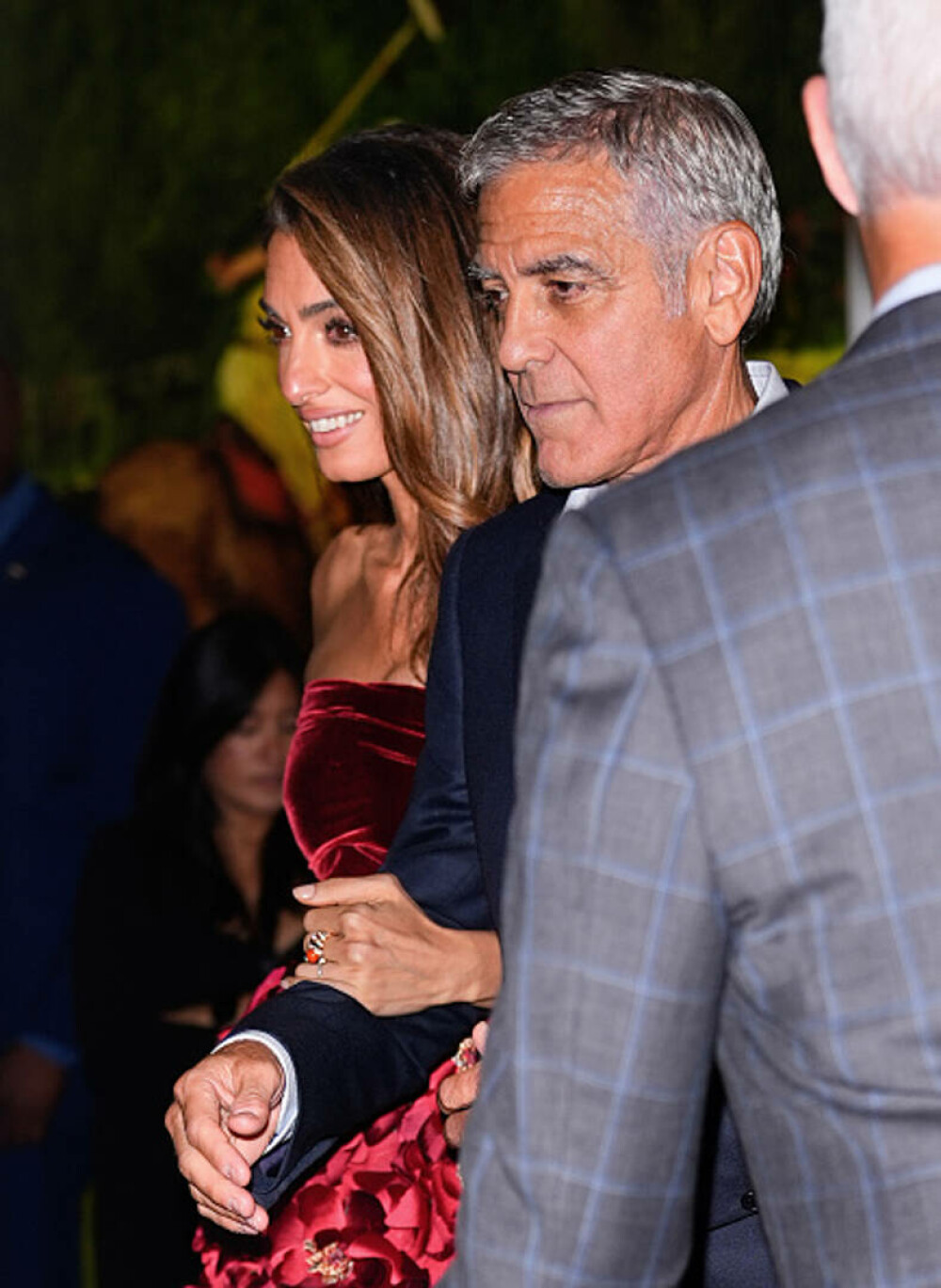 Amal și George Clooney, apariție spectaculoasă la Festivalul de Film de la New York. Cei doi au atras toate privirile. FOTO - Imaginea 10