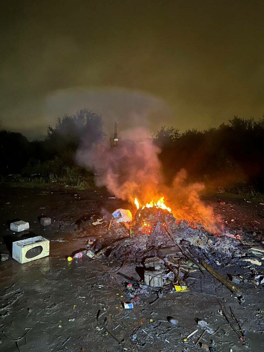 Femeie din Bistrița-Năsăud amendată cu 30.000 de lei pentru incendierea necontrolată a deșeurilor lângă o magistrală de gaz - Imaginea 1