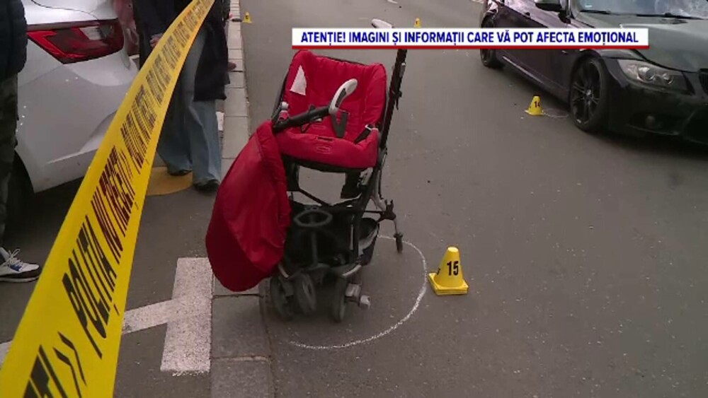 Șoferul care a spulberat o mamă și pe fetița ei, pe o trecere de pietoni din București, a fost reținut. „Venea cu viteză” - Imaginea 1