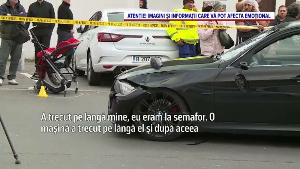 Șoferul care a spulberat o mamă și pe fetița ei, pe o trecere de pietoni din București, a fost reținut. „Venea cu viteză” - Imaginea 2