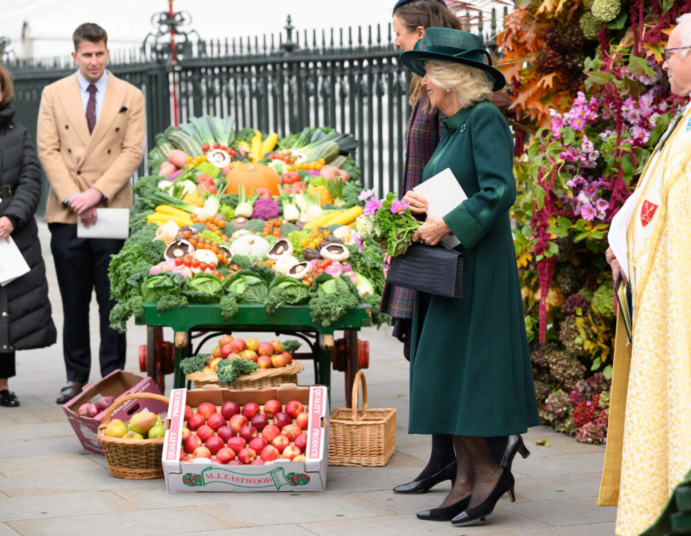 Regina Camilla, apariție plină de eleganță la un eveniment organizat la Westminster Abbey. GALERIE FOTO - Imaginea 11